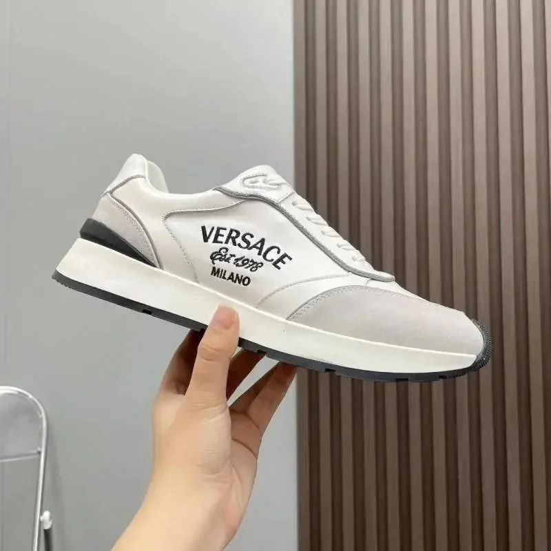 Versace Versace White/Black Sneakers White