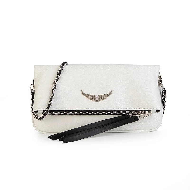 Saint Laurent Saint Laurent Sac de Jour Classic White Clutch White - 1