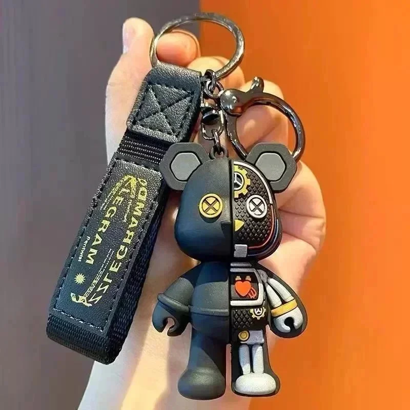 Bear Keychain with Mechanical Design Accessory catalog image
