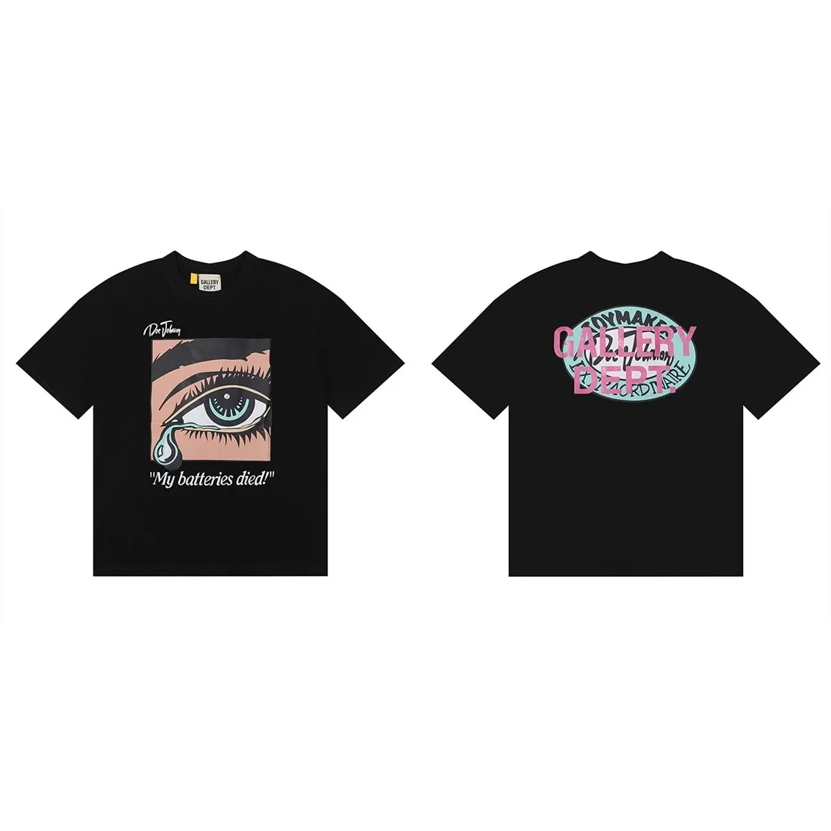 Gallery Dept. Gallery Dept. Eyes Black T-Shirt Black - 1