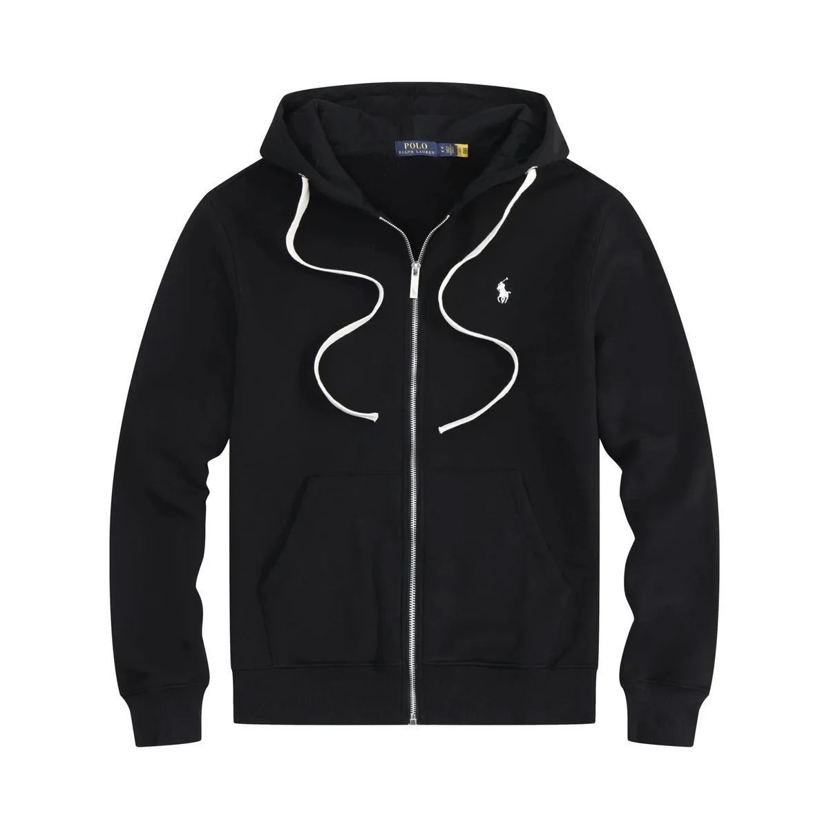 Polo Ralph Lauren Polo Ralph Lauren Black Zip-Up Hoodie Black - 1
