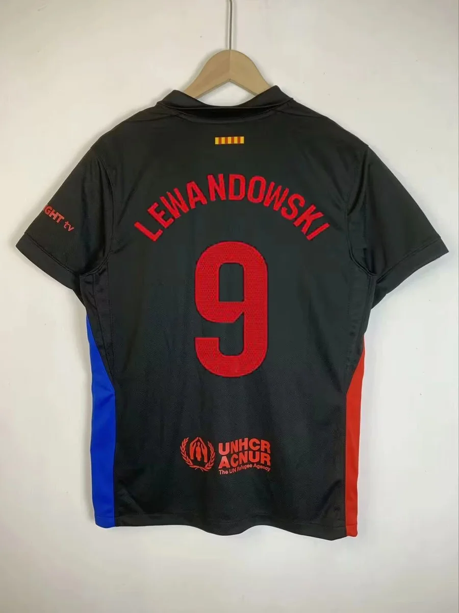 Adidas Adidas Classic Football Lewandowski 9 Jersey Black/Red Black - 1