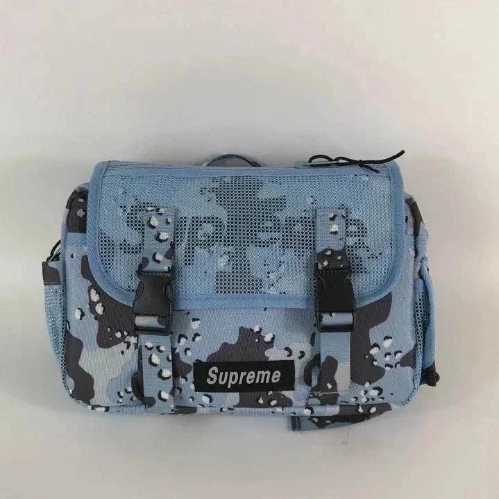 Supreme Supreme TH-007 Camo Crossbody Bag Blue - 1