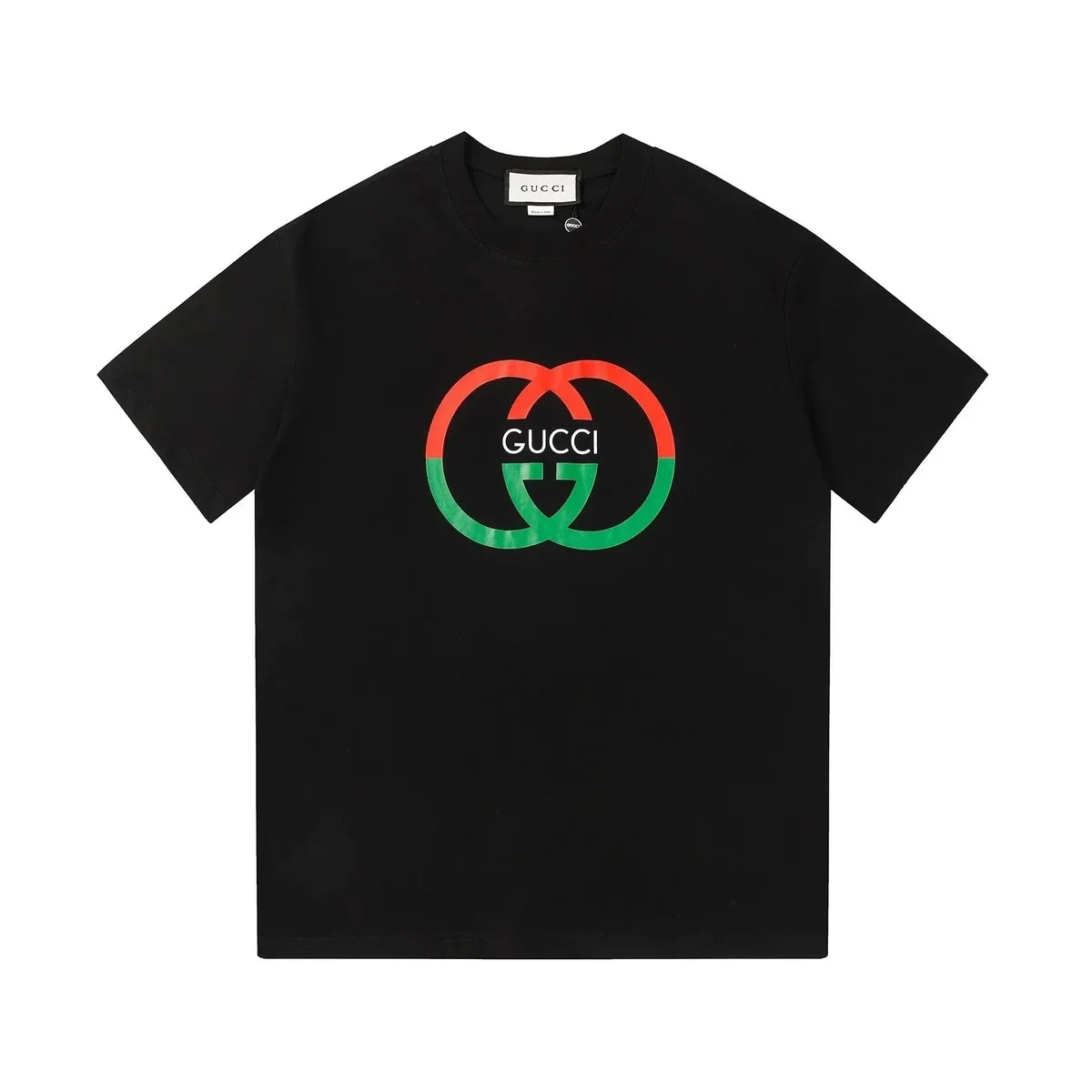 Gucci Gucci Interlocking G 25 Black T-Shirt Black