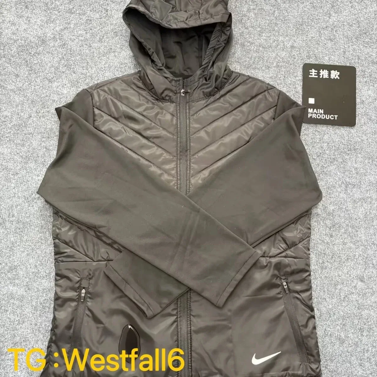 Nike Nike Westfall6 Grey Waterproof Down Jacket Grey