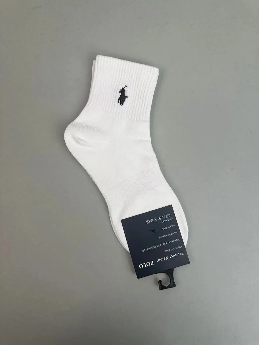 Polo Ralph Lauren Polo Ralph Lauren White Crew Socks White - 1