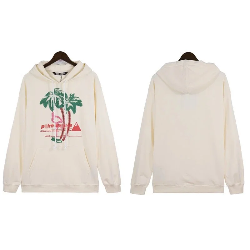 Palm Angels Palm Angels Palm City Apricot Hoodie Beige - 1