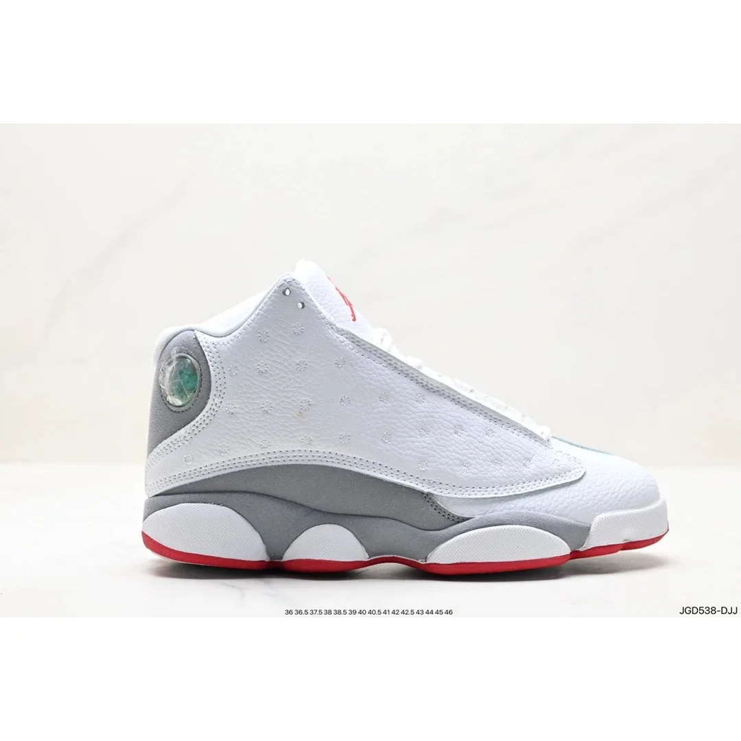 Jordan Jordan Air Jordan 13 White/Grey/Red Sneakers White