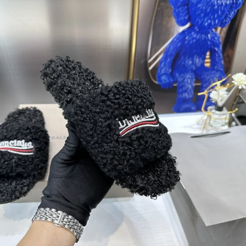 Balenciaga Balenciaga Triple Black Slippers Black - 1