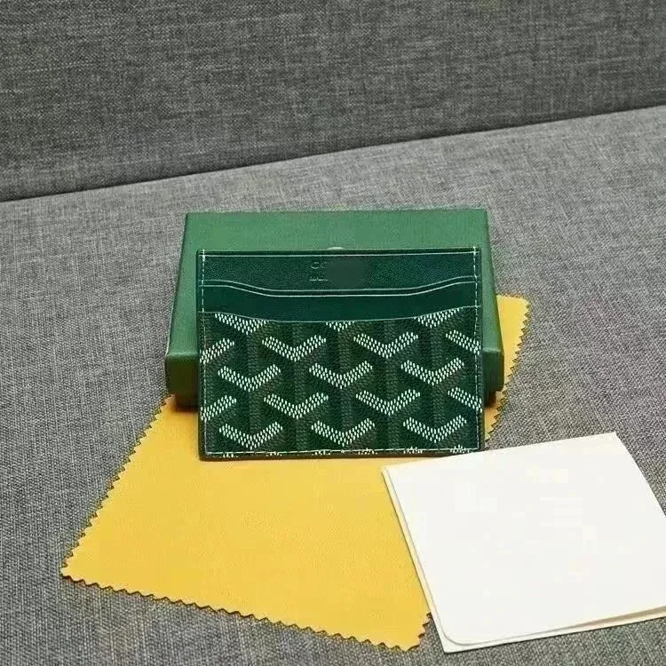 Goyard Goyard YARD Card Holder Green Green - 1