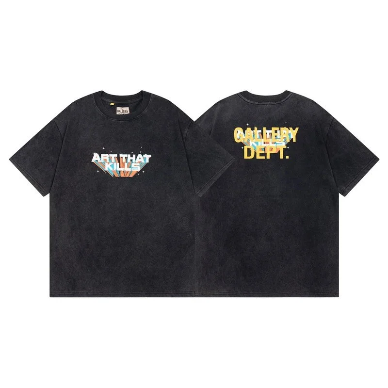 Gallery Dept. Gallery Dept. Art That Kills G90水洗黑 T-Shirt Black - 1