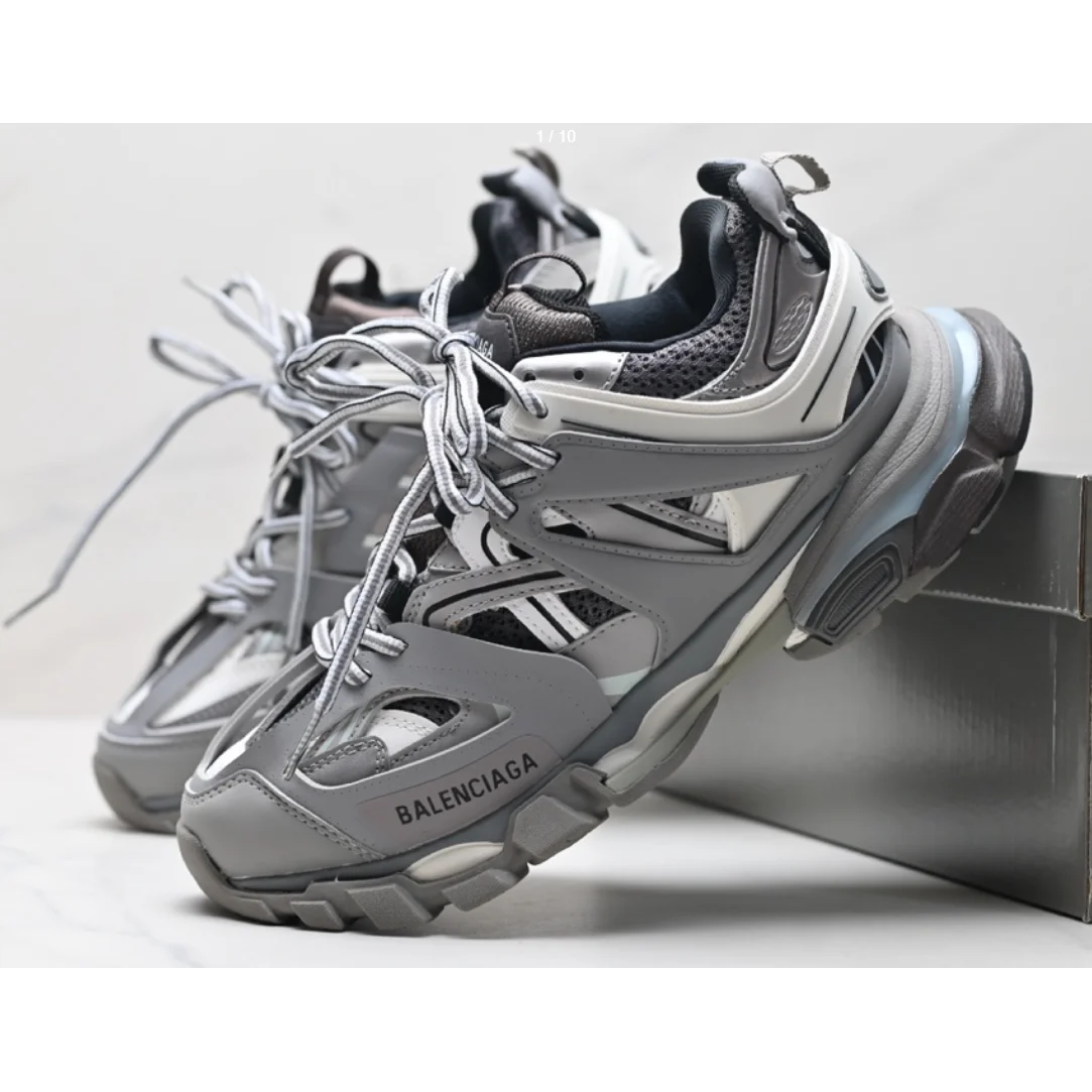 Balenciaga Balenciaga Track Triple Grey Sneakers Grey - 1
