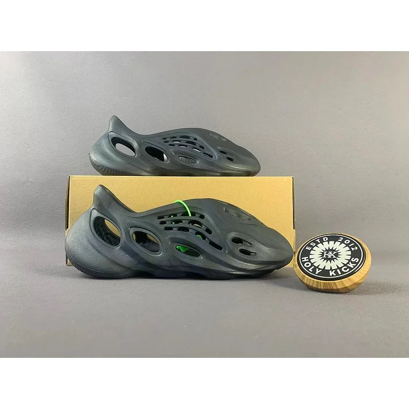 Other Charcoal Grey with Green Accents Sneakers Grey - 1
