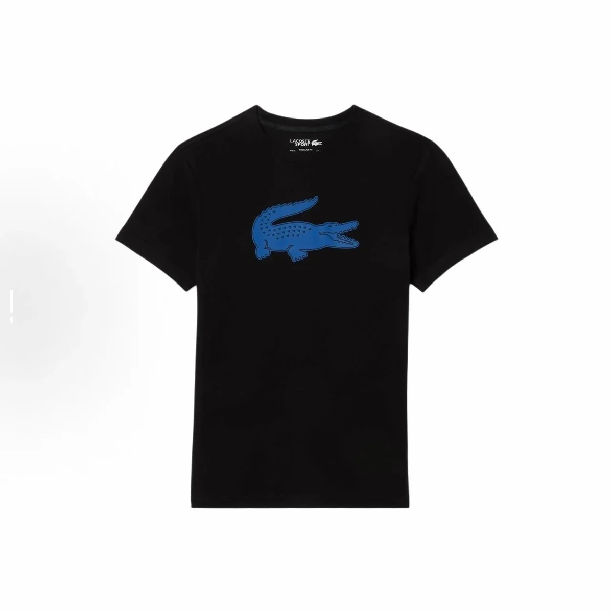 Lacoste Lacoste Blue Crocodile Black T-Shirt Black - 1