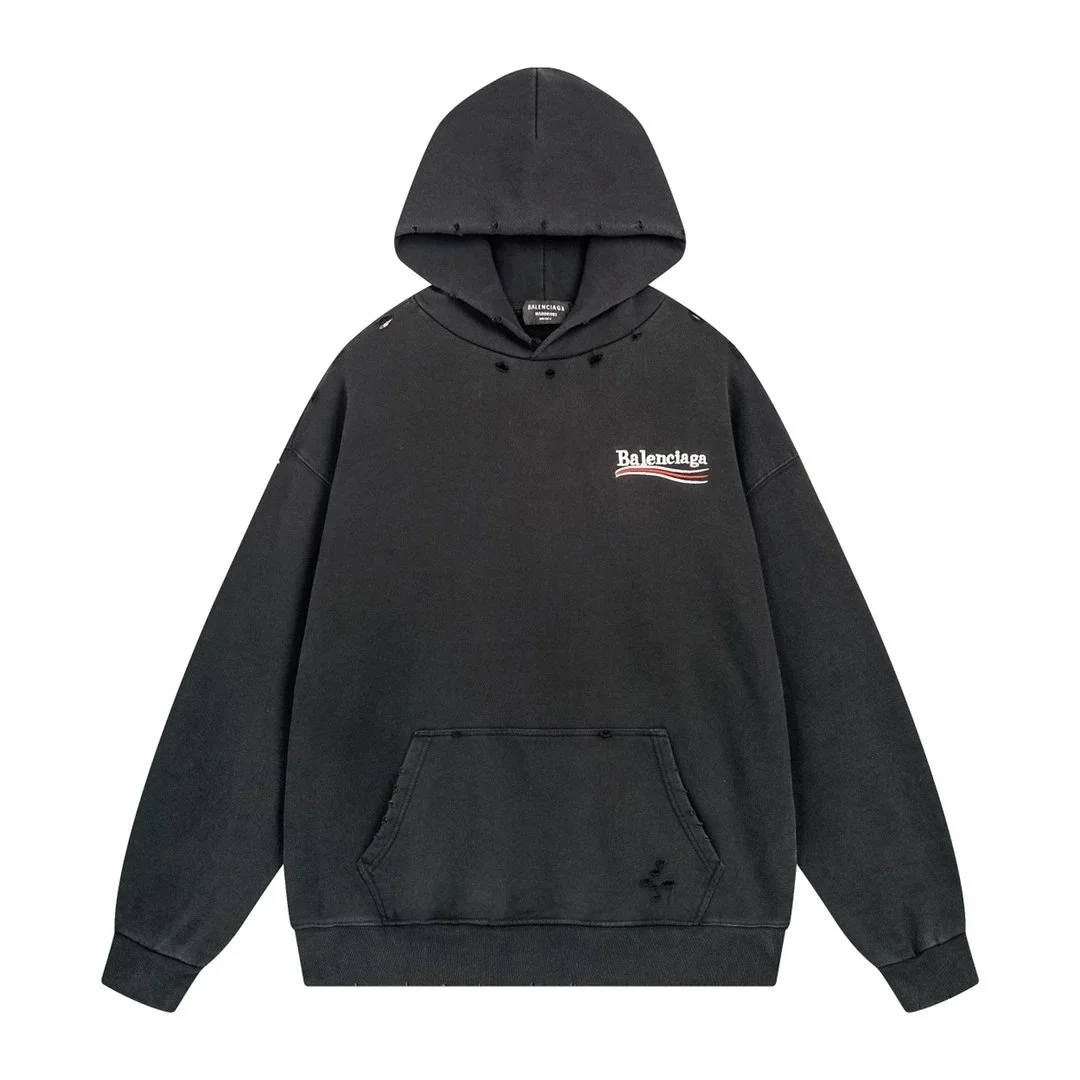 Balenciaga Balenciaga Black Hoodie Black