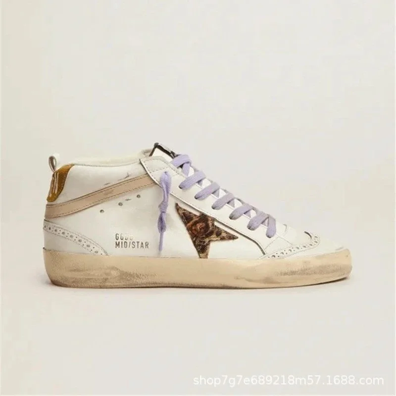 Golden Goose Golden Goose Super-Star Mid-Star 10号色 Sneakers White - 1