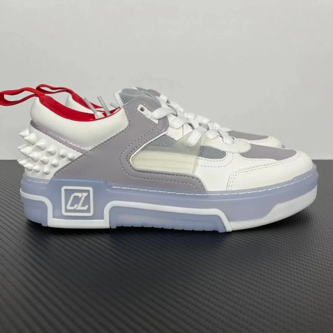 Christian Louboutin Christian Louboutin CL White & Grey Sneakers White - 1