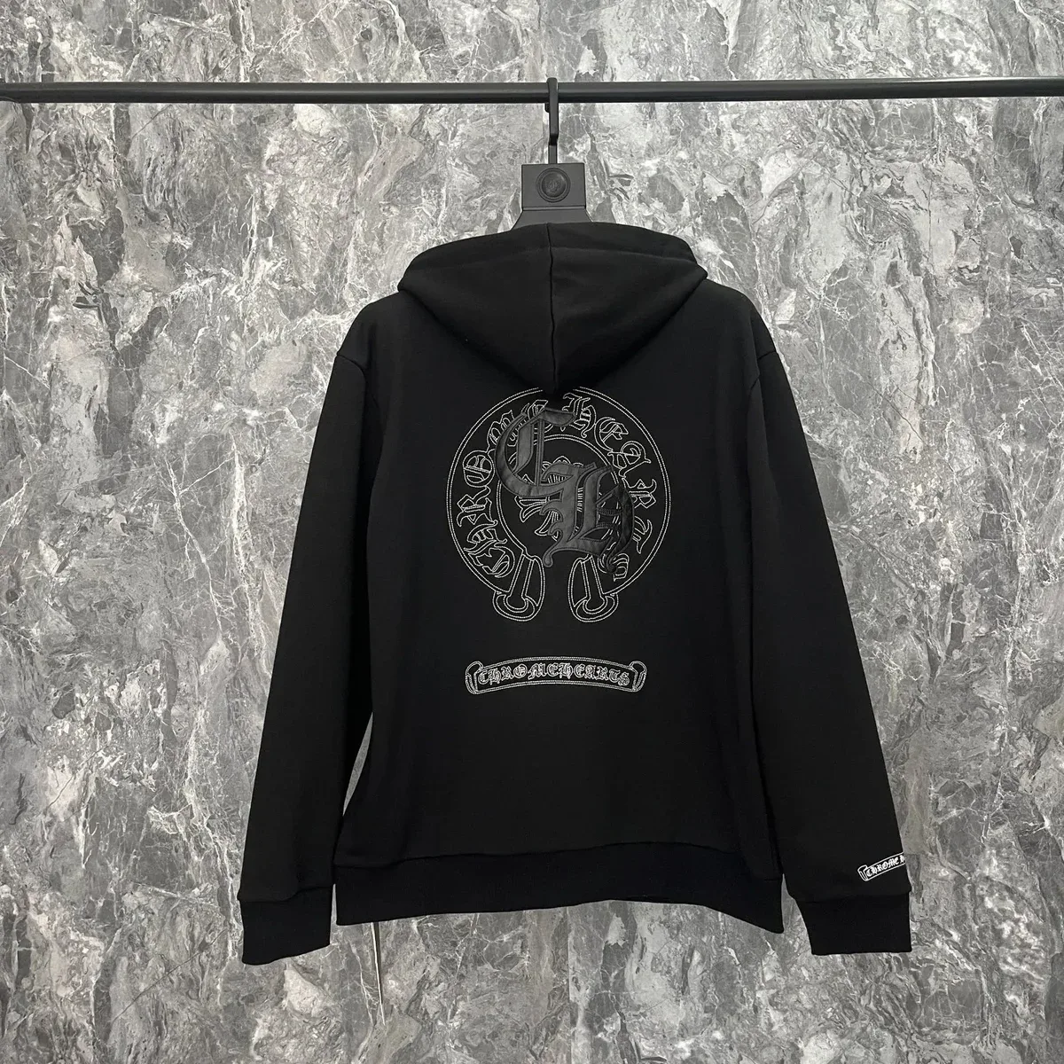 Chrome Hearts Chrome Hearts CH Black Hoodie Black