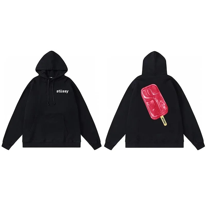 Stussy Stüssy Popsicle Print Black Hoodie Black - 1