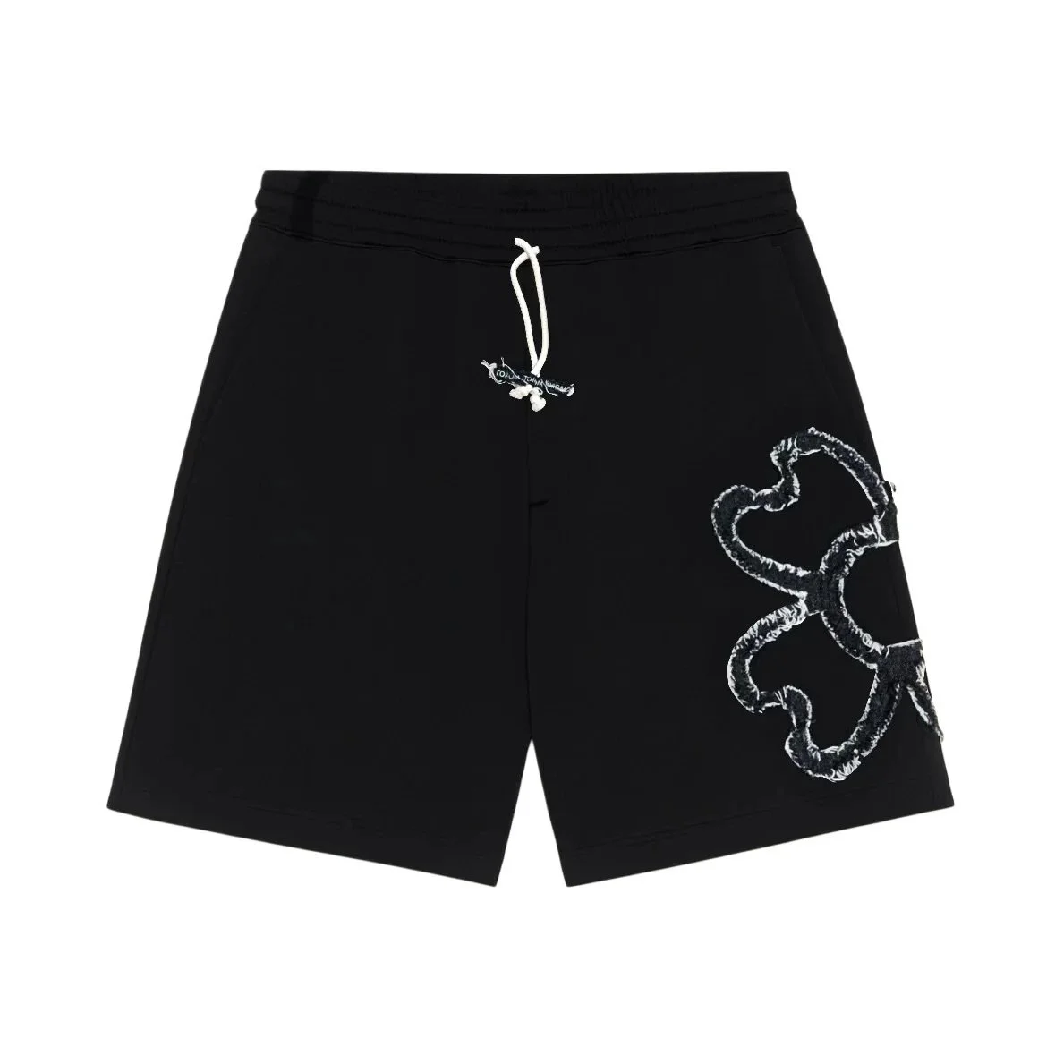 Other Black Shorts with Embroidered Design Black - 1