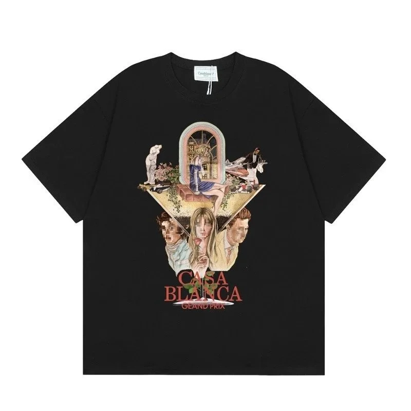 Other Casa Blanca Grand Prix Black T-Shirt Black - 1