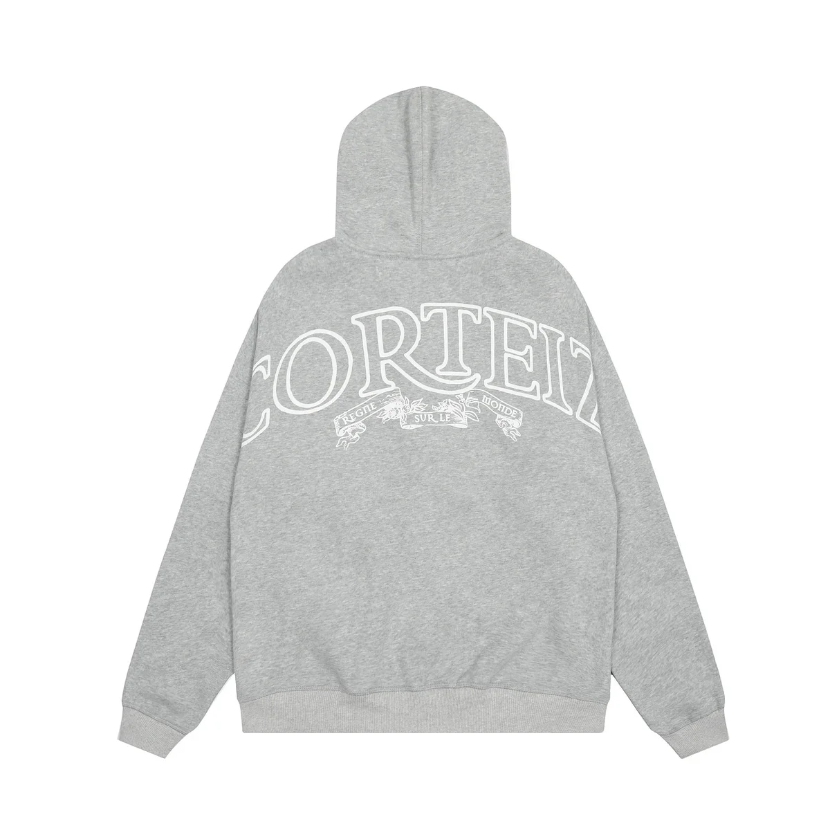 Corteiz Corteiz RTW Grey Logo Hoodie Grey - 1