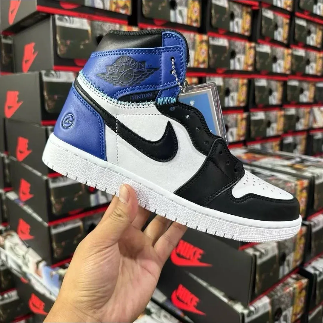 Nike Nike Air Jordan 1 Union Lightning Sneakers Blue - 1