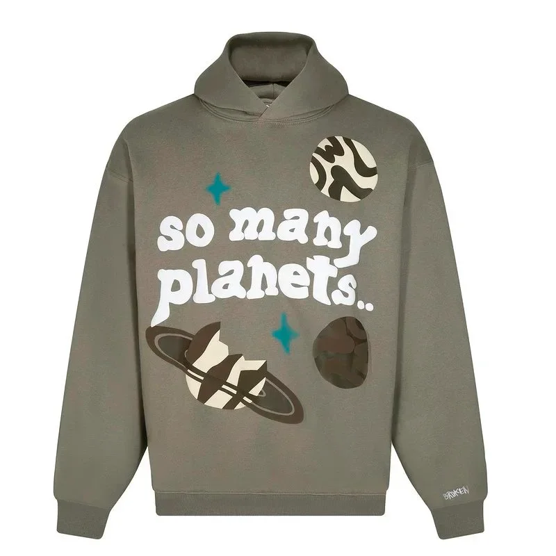 Broken Planet Broken Planet Market So Many Planets Hoodie 16墨色 Grey - 1