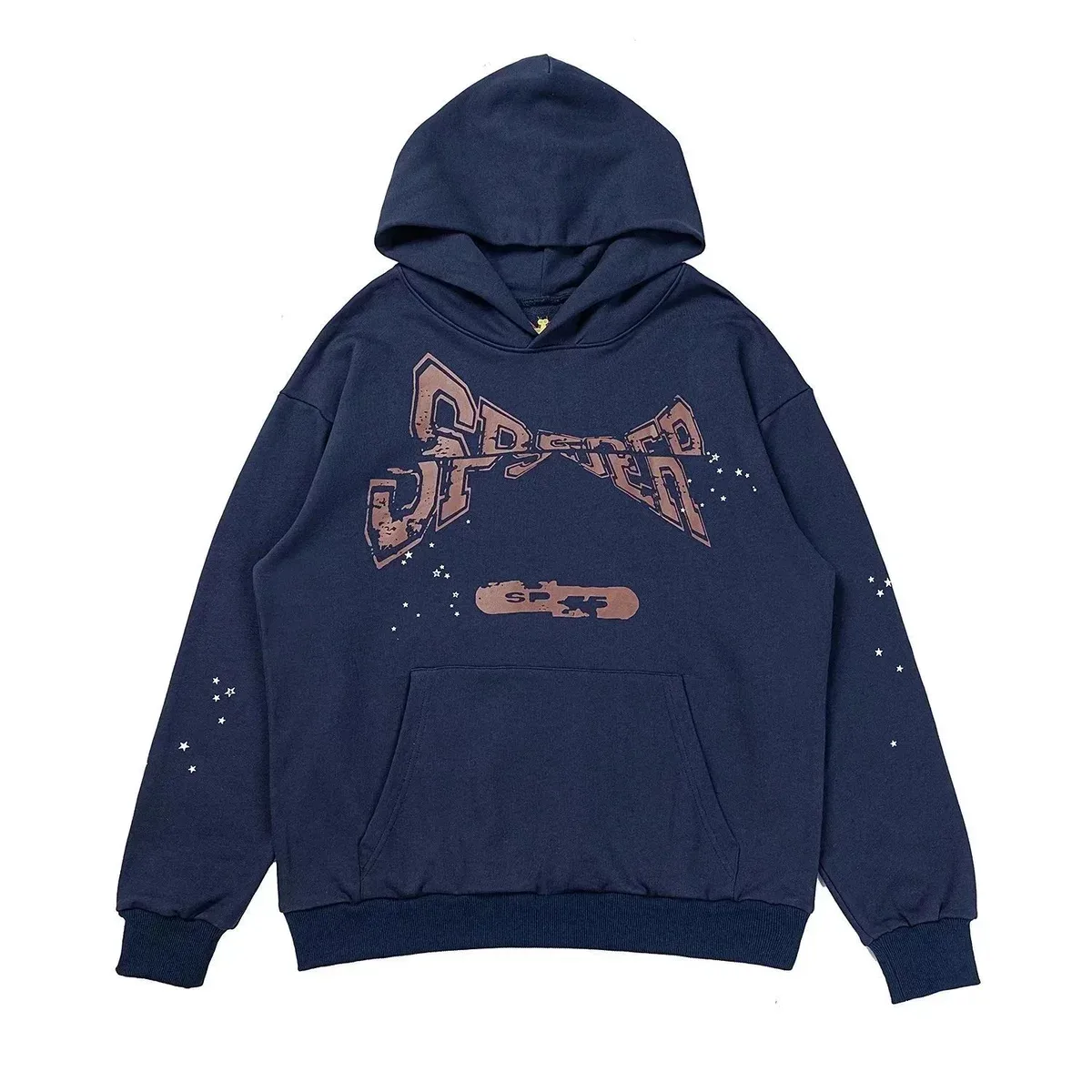 Other SP Skateboard Print Navy Hoodie Navy - 1