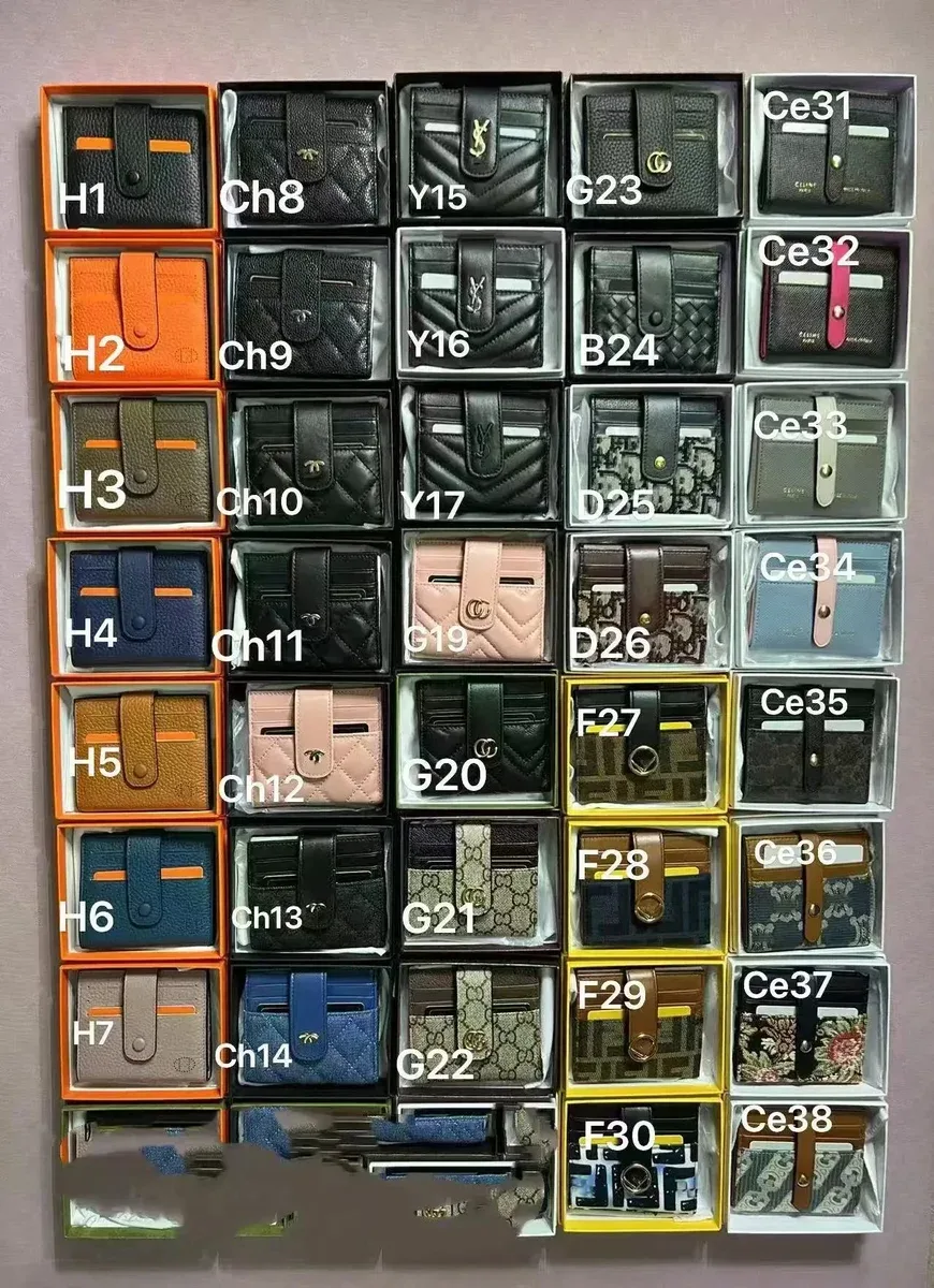 Other Wallet Ch9 Colorway Card Holder Black - 1