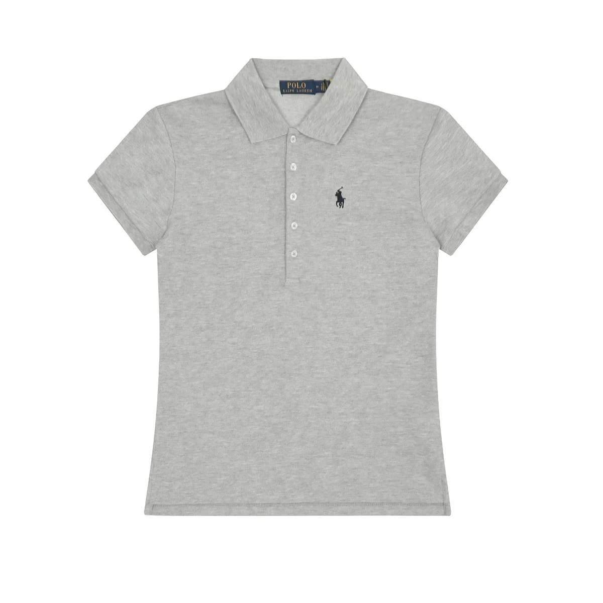 Polo Ralph Lauren Polo Ralph Lauren Classic Logo Grey Polo Shirt Grey - 1