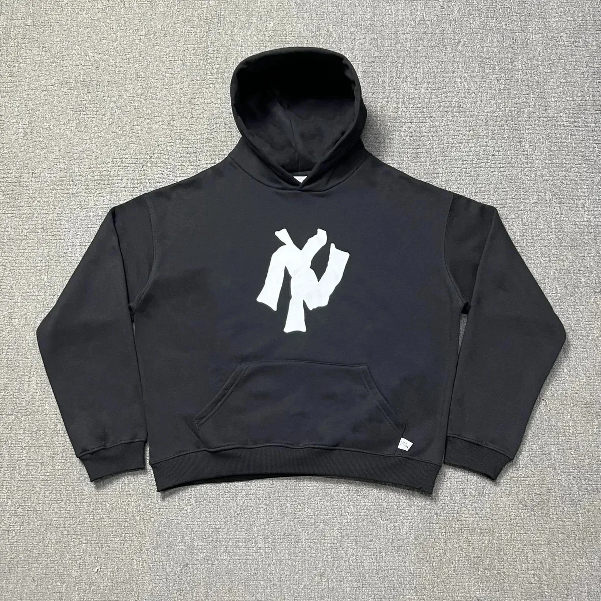 Other Black NY Logo Hoodie Black - 1
