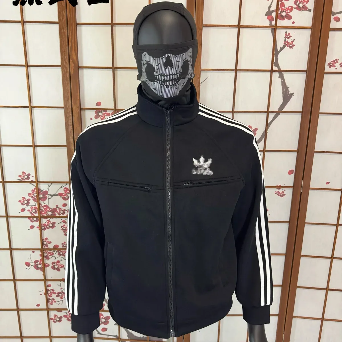 Adidas Adidas Classic Football Black Track Jacket Black - 1