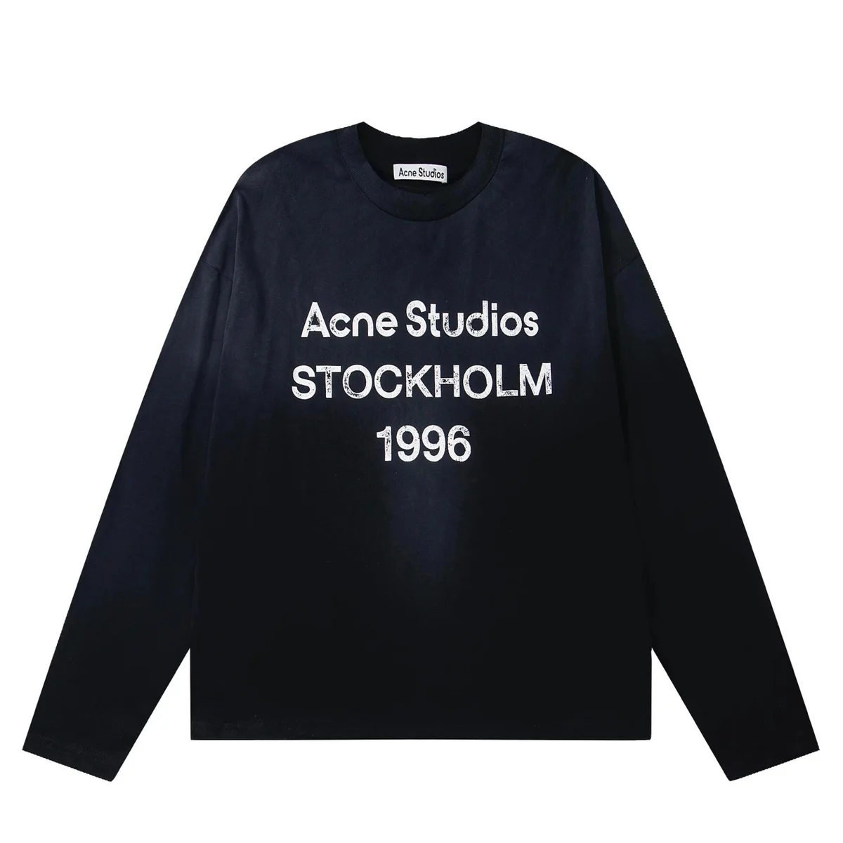 Acne Studios Acne Studios Stockholm 1996 Black T-Shirt Black - 1