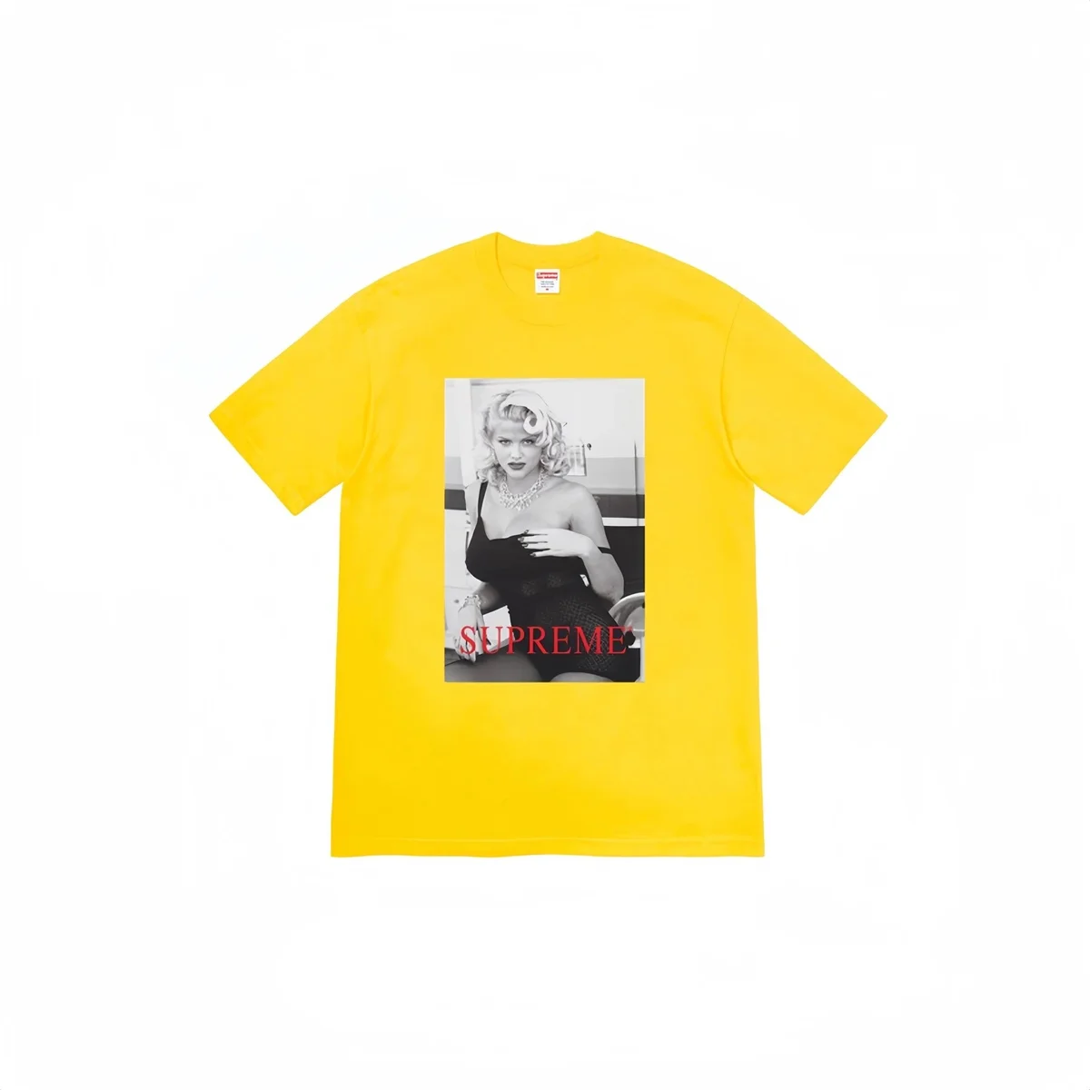 Supreme Supreme Yellow Marilyn Monroe T-Shirt Yellow - 1