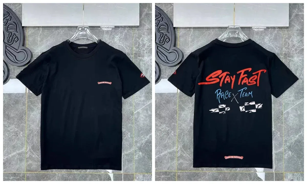 Chrome Hearts Chrome Hearts CH Stay Fast Graphic T-Shirt Black Black