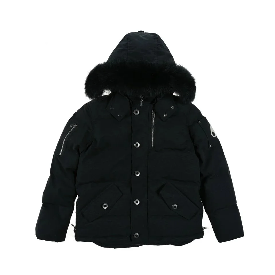 Canada Goose Canada Goose All Black Fur-Trimmed Parka Black