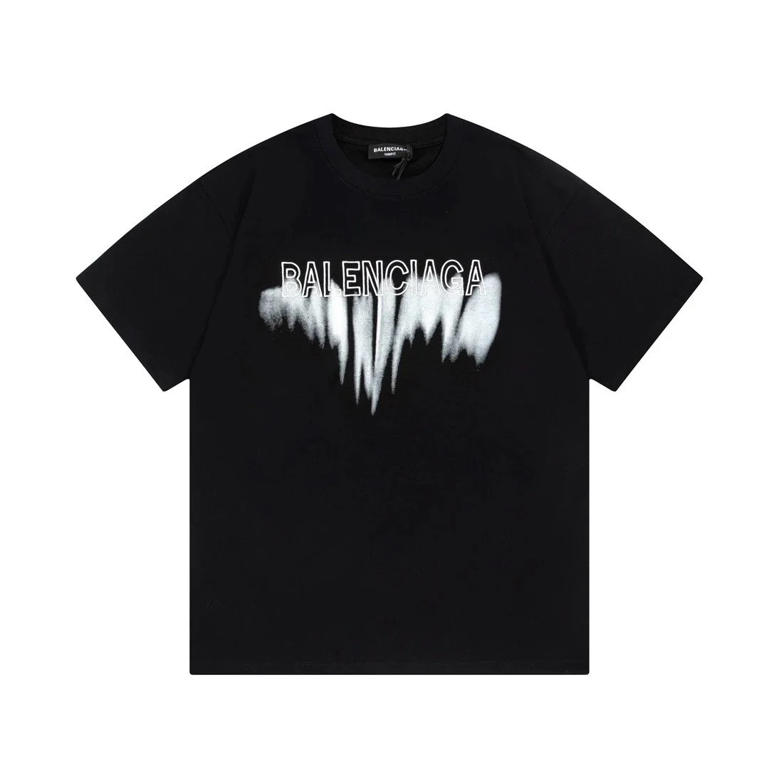 Balenciaga Balenciaga Black 'BALENCIAGA' T-Shirt Black - 1