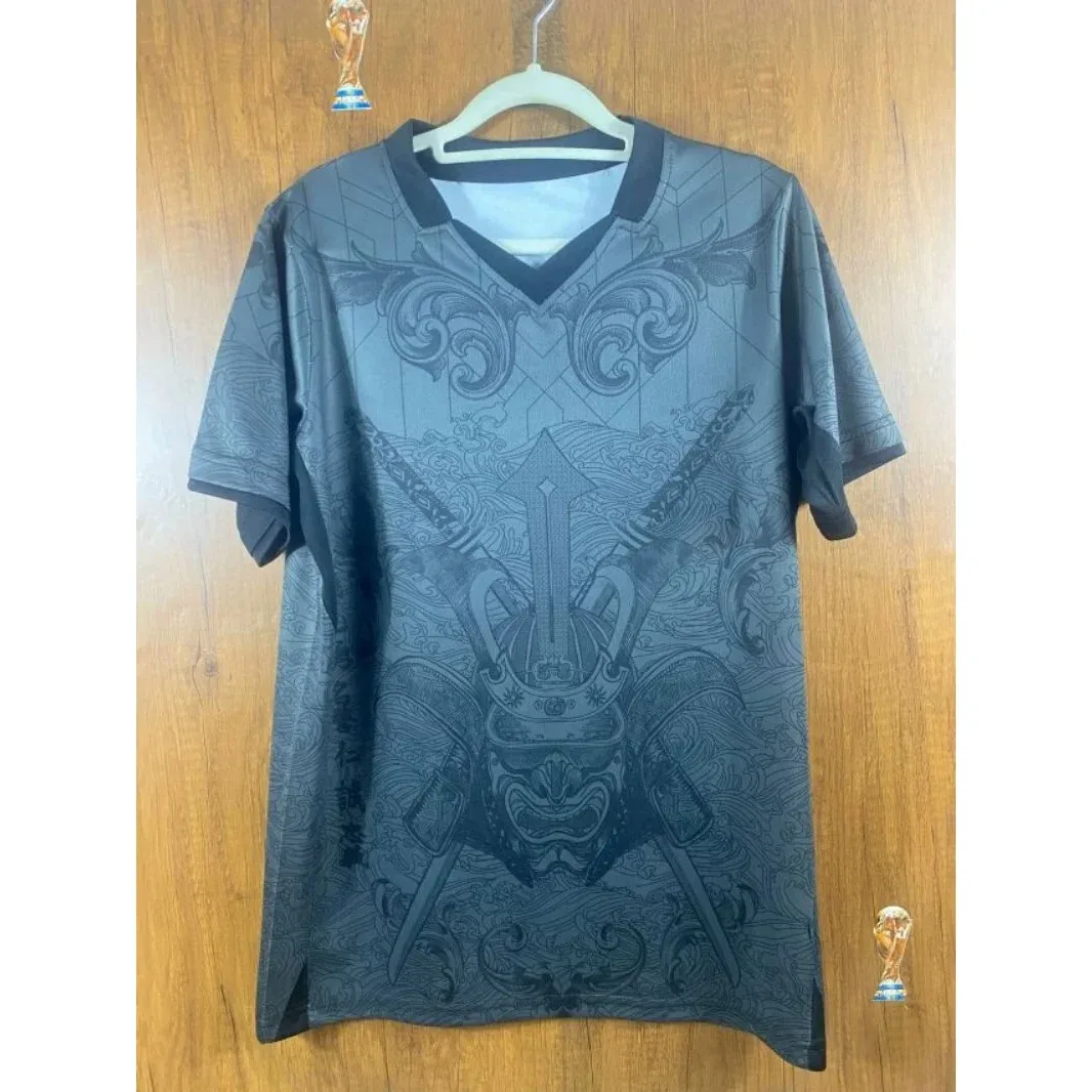 Other Charcoal Grey Samurai Graphic T-Shirt Grey - 1