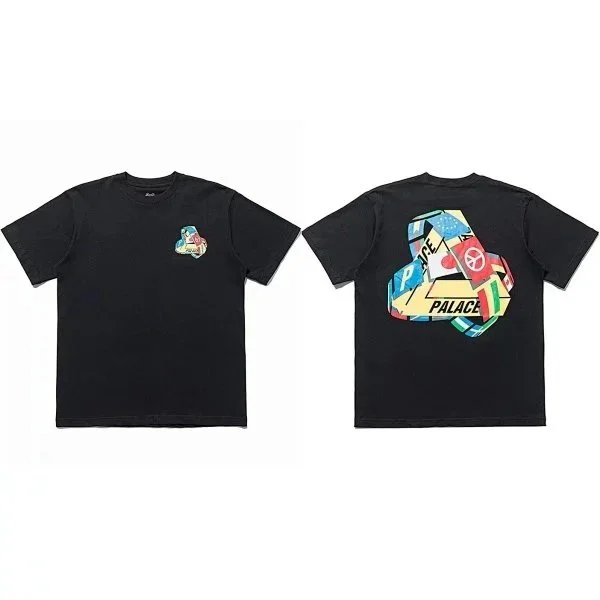Palace Palace Tri-Panel T-Shirt Black Streetwear Black - 1