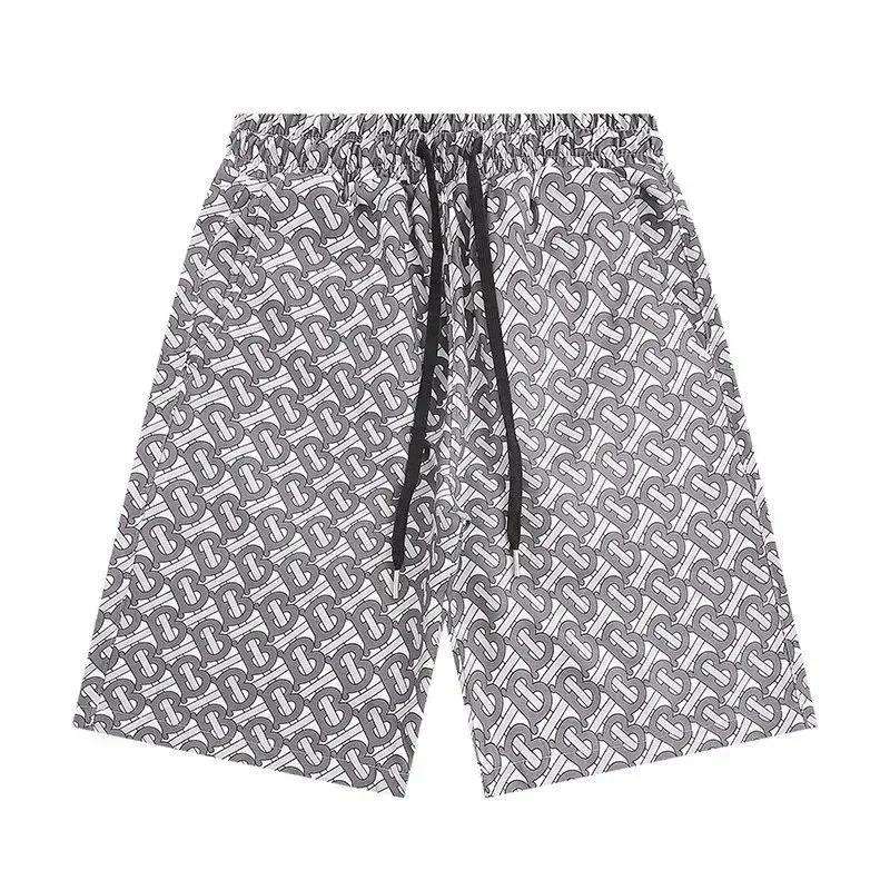 Burberry Burberry TB Monogram Black and White Shorts Multicolor