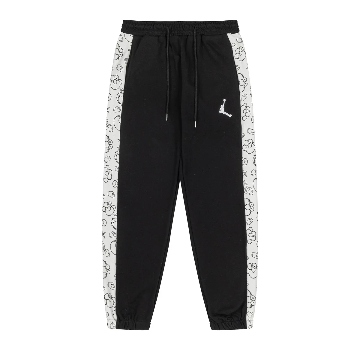 Nike Nike Air Jordan Black & White Doodle Sweatpants Black - 1