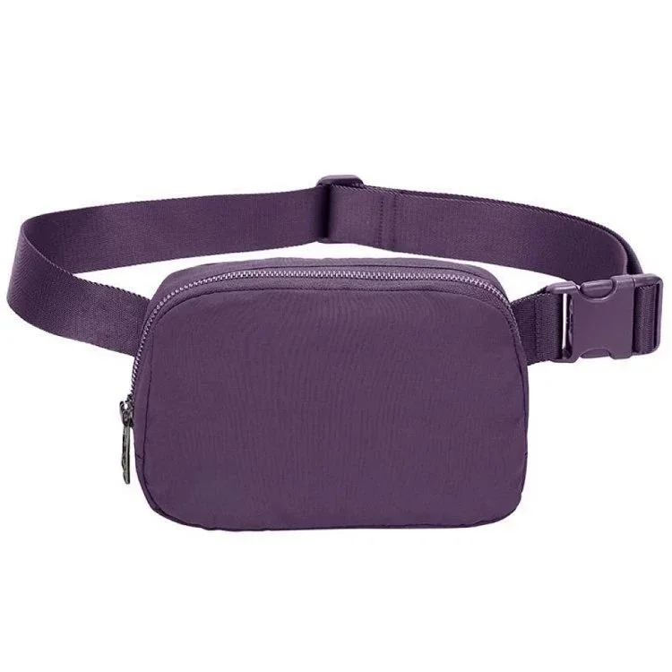 Other Purple Solid Belt Bag Purple - 1