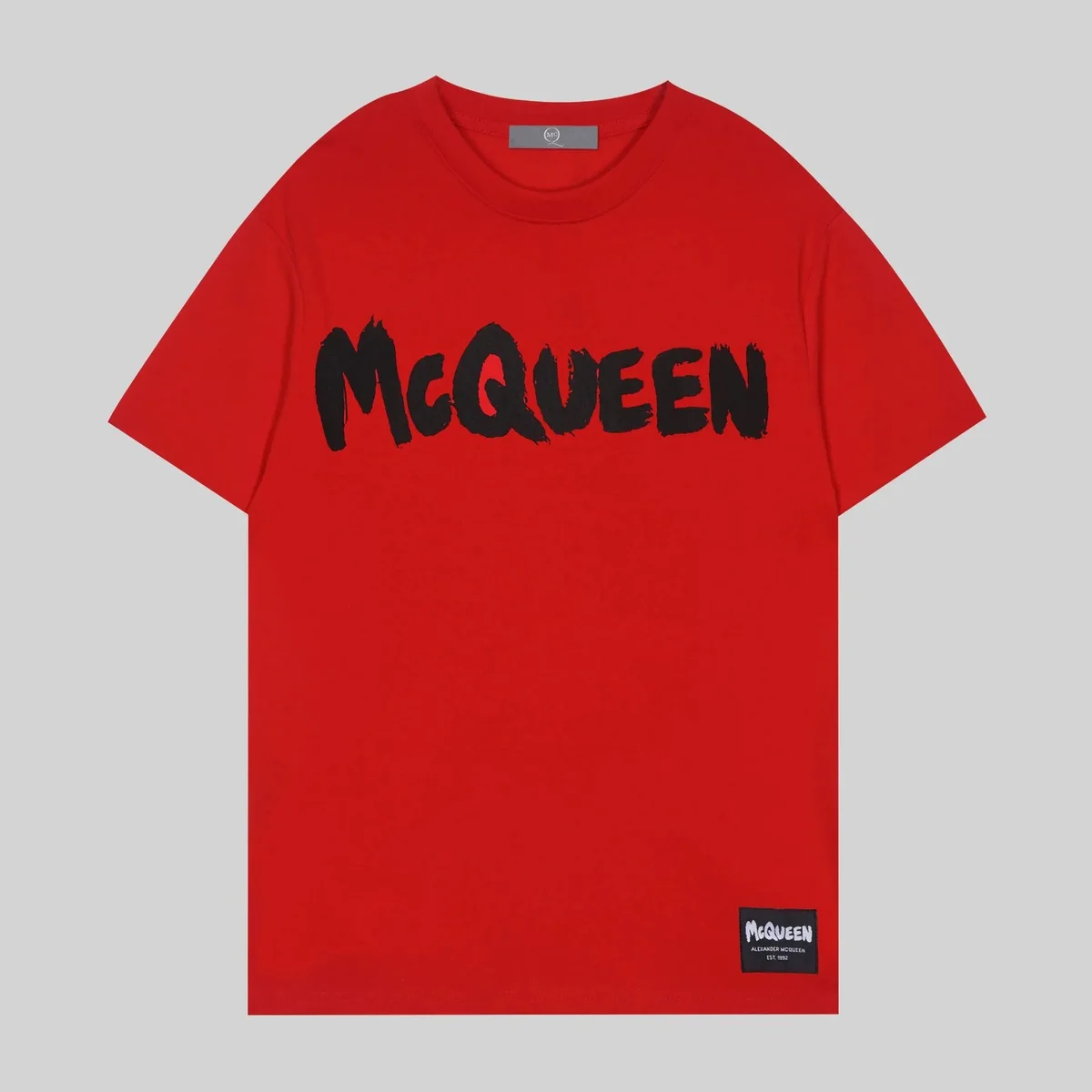 Alexander McQueen Alexander McQueen McQueen Red Graphic T-Shirt Red