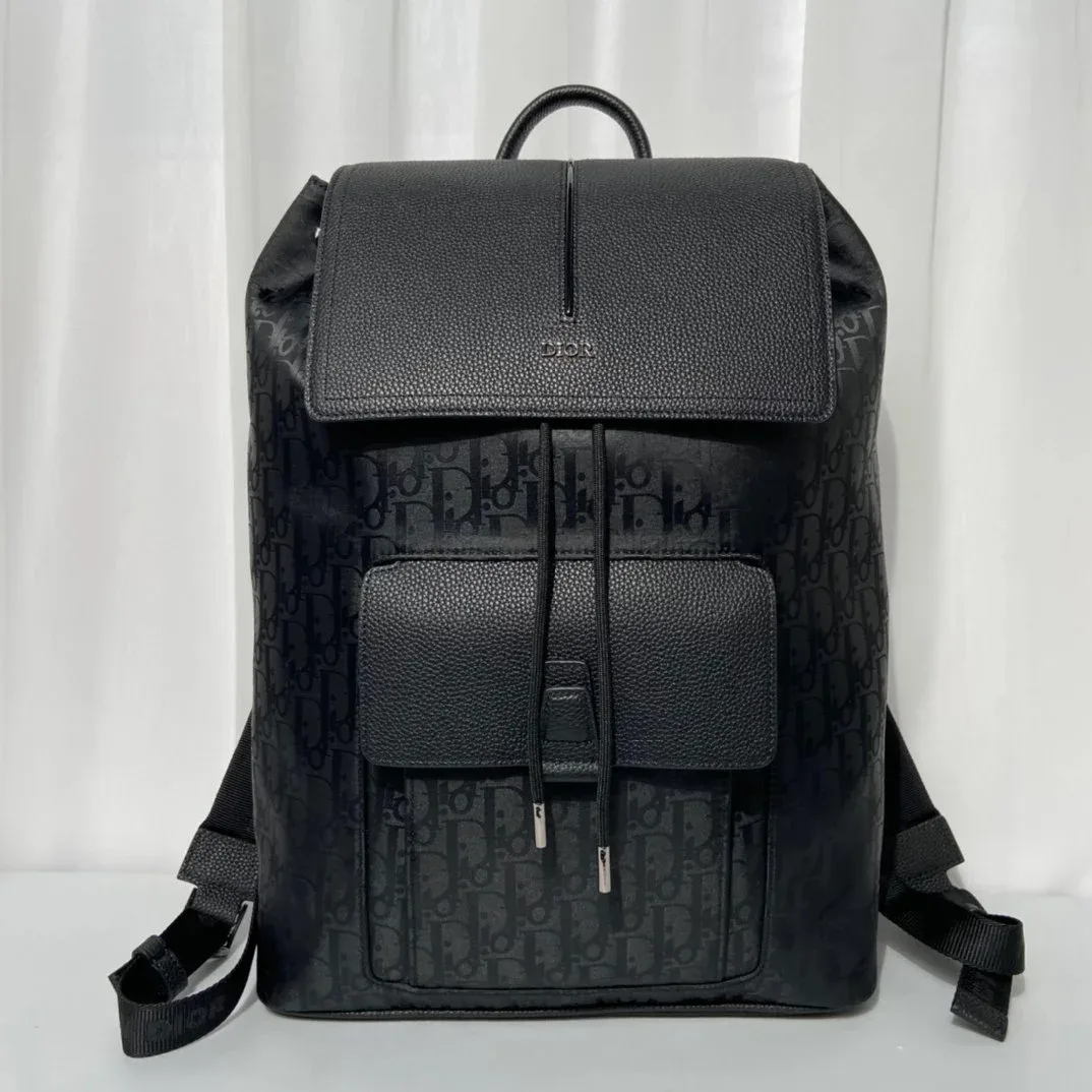 Dior Dior Dior Book Tote Black Backpack Black