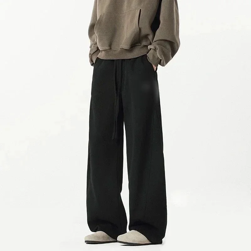 Other Unisex Advanced Black Wide-Leg Pants Black - 1