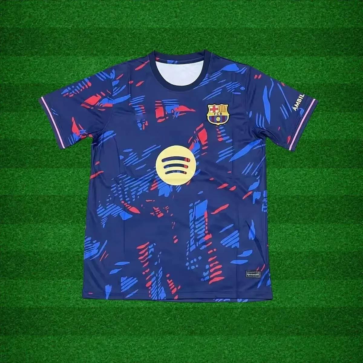 Nike Nike Air Force 1 FCB Spotify Special Edition Jersey Blue - 1