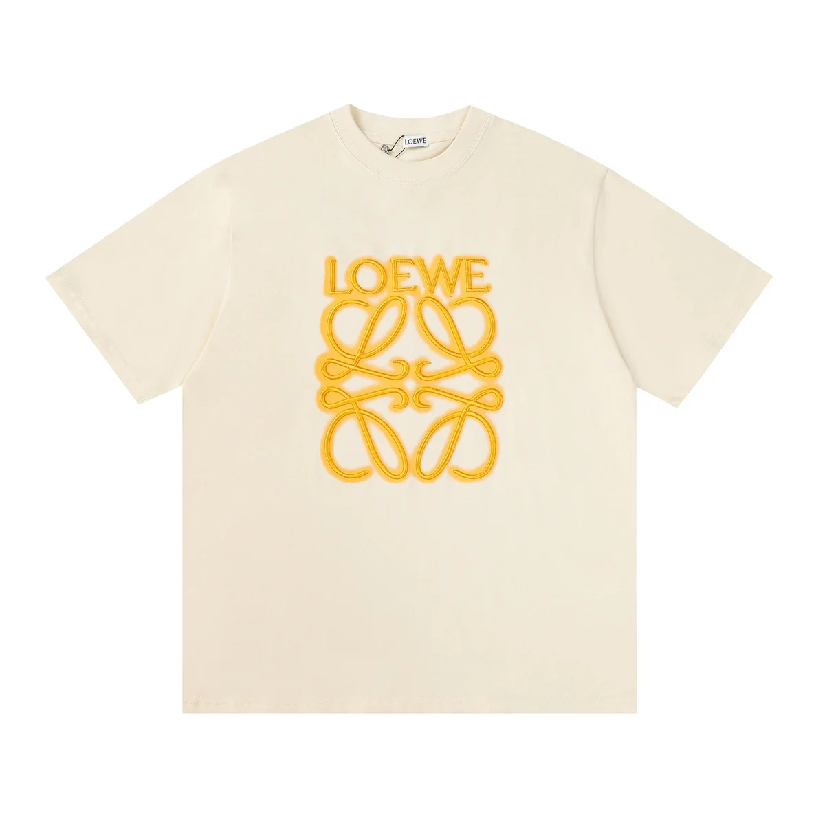 Loewe Loewe Anagram Cream T-Shirt Cream