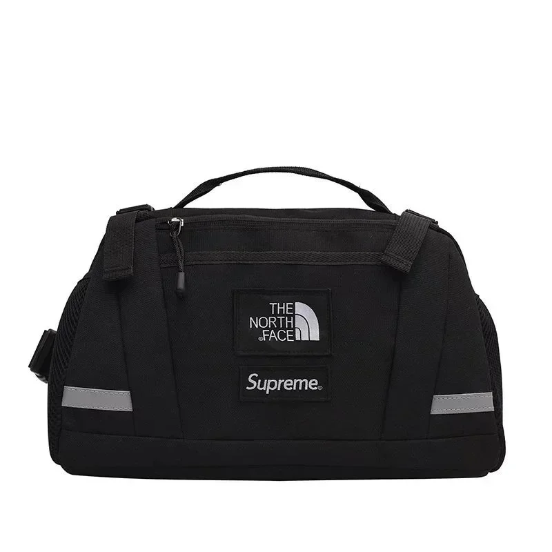 The North Face The North Face x Supreme Nuptse Black Duffle Bag Black - 1