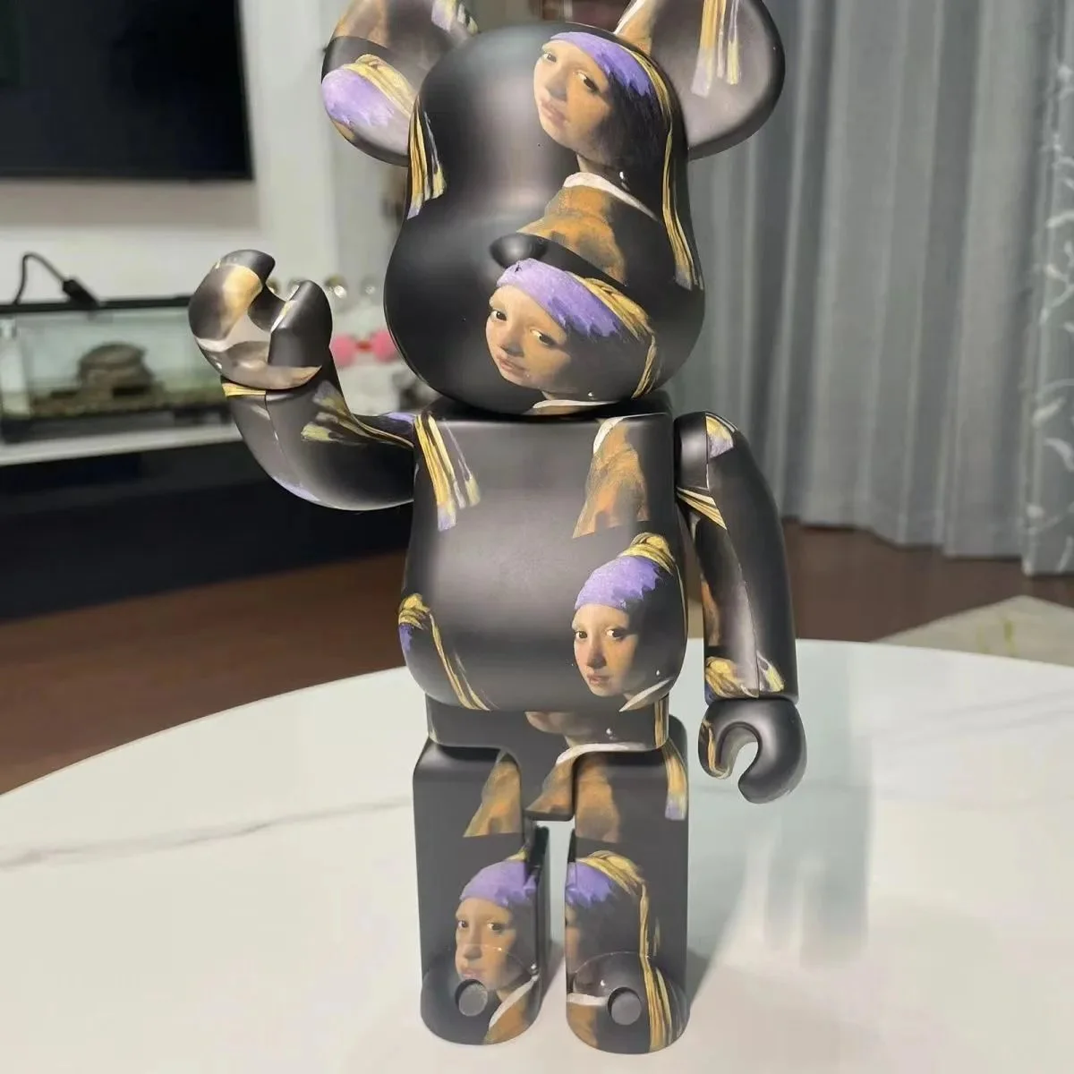 Medicom Toy Medicom Toy BE@RBRICK Pearl Girl Collectible Figure Black - 1